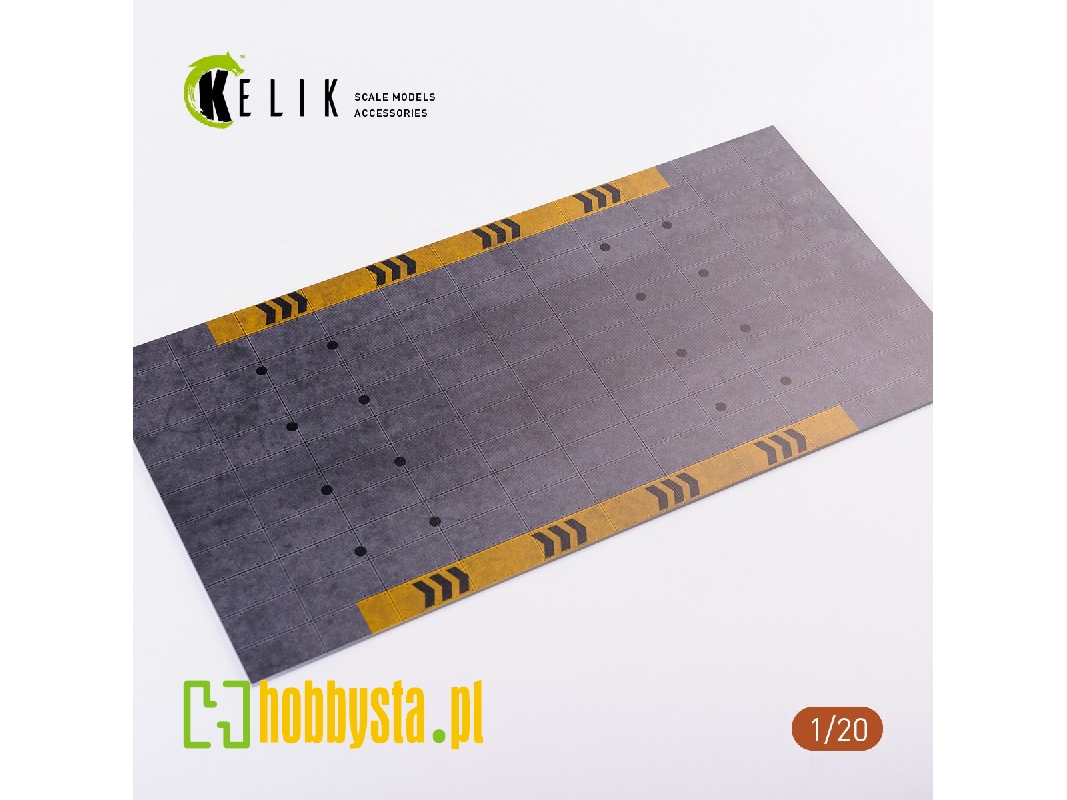 F1 Garage Type 1 Base - Acrylic 3mm (180x357mm) (210g) - zdjęcie 1 F1 Garage Type 1 Base - Acrylic 3mm (180x357mm) (210g) - zdjęcie 1