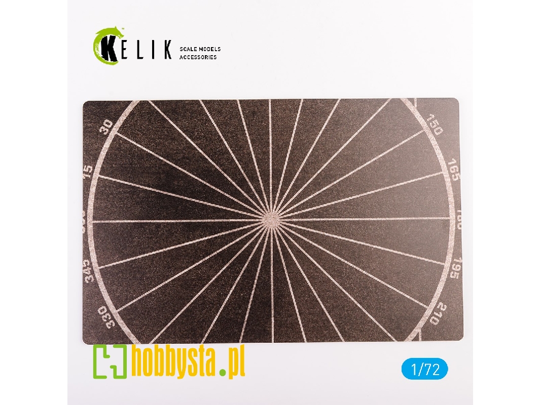 Compass Calibration Circle - Base - Acrylic 3mm (280x180mm) (170g) - zdjęcie 1 Compass Calibration Circle - Base - Acrylic 3mm (280x180mm) (170g) - zdjęcie 1