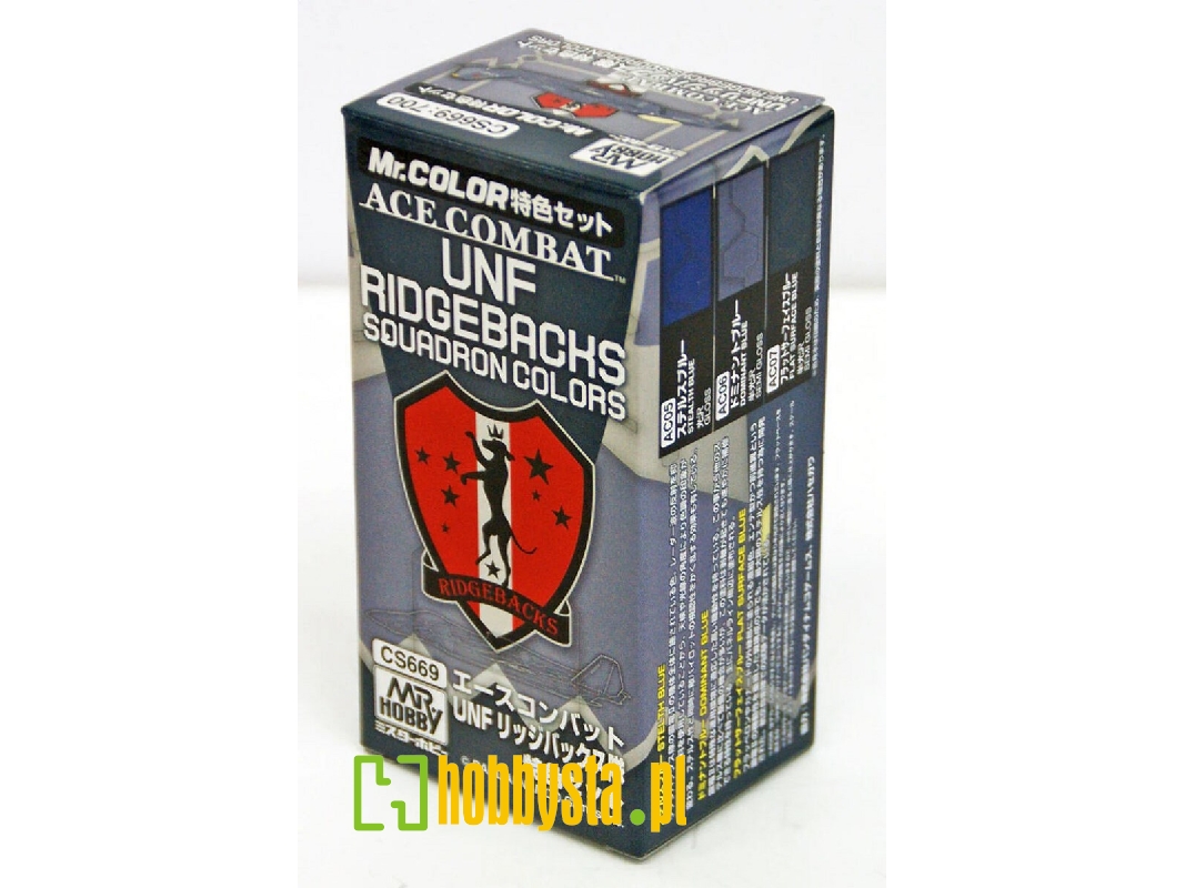Cs-669 Ace Combat Unf Ridgebacks Squadron Colors - zdjęcie 1 Cs-669 Ace Combat Unf Ridgebacks Squadron Colors - zdjęcie 1