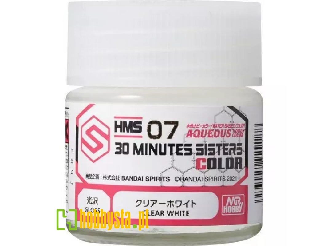 Hms-07 30 Minutes Sisters - Clear White - zdjęcie 1 Hms-07 30 Minutes Sisters - Clear White - zdjęcie 1
