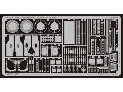  A-10 exterior 1/48 - Hobby Boss - blaszki - zdjęcie 2