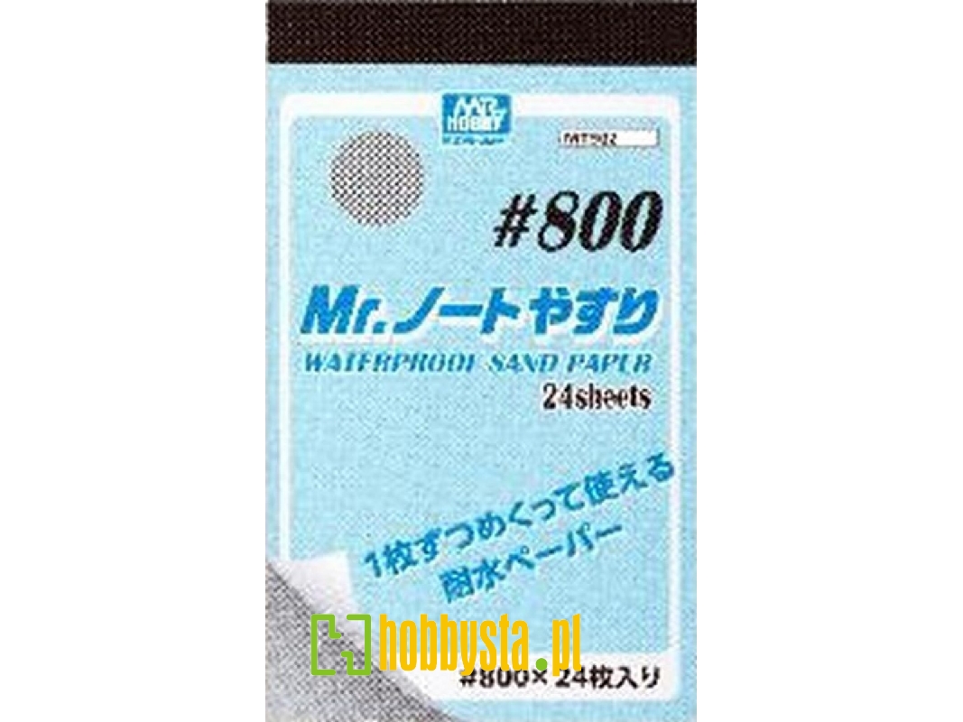 Mr.Waterproof Sand Paper #800 (24 Pcs) - zdjęcie 1 Mr.Waterproof Sand Paper #800 (24 Pcs) - zdjęcie 1