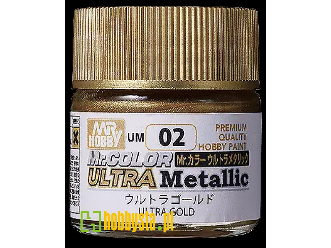 Um02 Mr.Color Ultra Metallic Gold - zdjęcie 1 Um02 Mr.Color Ultra Metallic Gold - zdjęcie 1