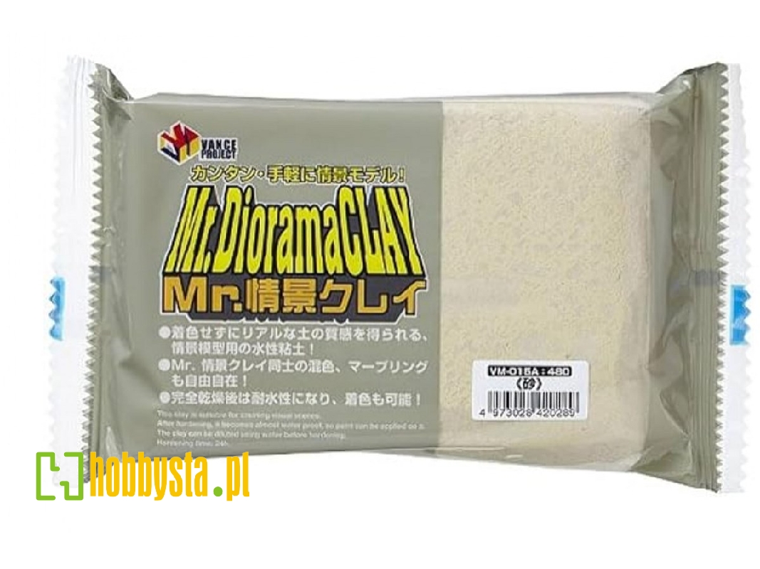 Mr. Diorama Clay For The Scene (Sand) 300g - zdjęcie 1 Mr. Diorama Clay For The Scene (Sand) 300g - zdjęcie 1