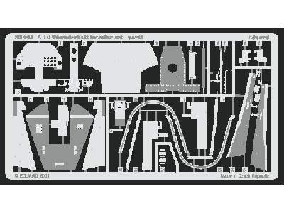  A-10 interior 1/32 - Trumpeter - blaszki - zdjęcie 2