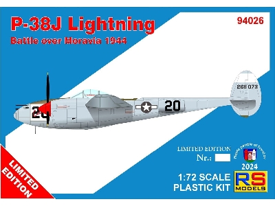 Lockheed P-38 J-15 Lo - Battle Over Moravia (Limited Edition) - zdjęcie 1