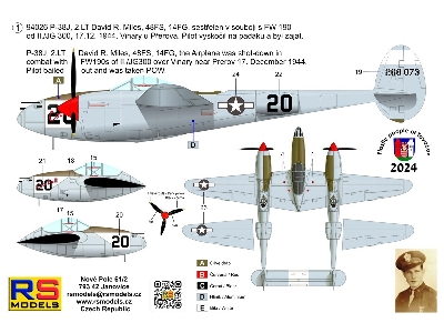 Lockheed P-38 J-15 Lo - Battle Over Moravia (Limited Edition) - zdjęcie 2