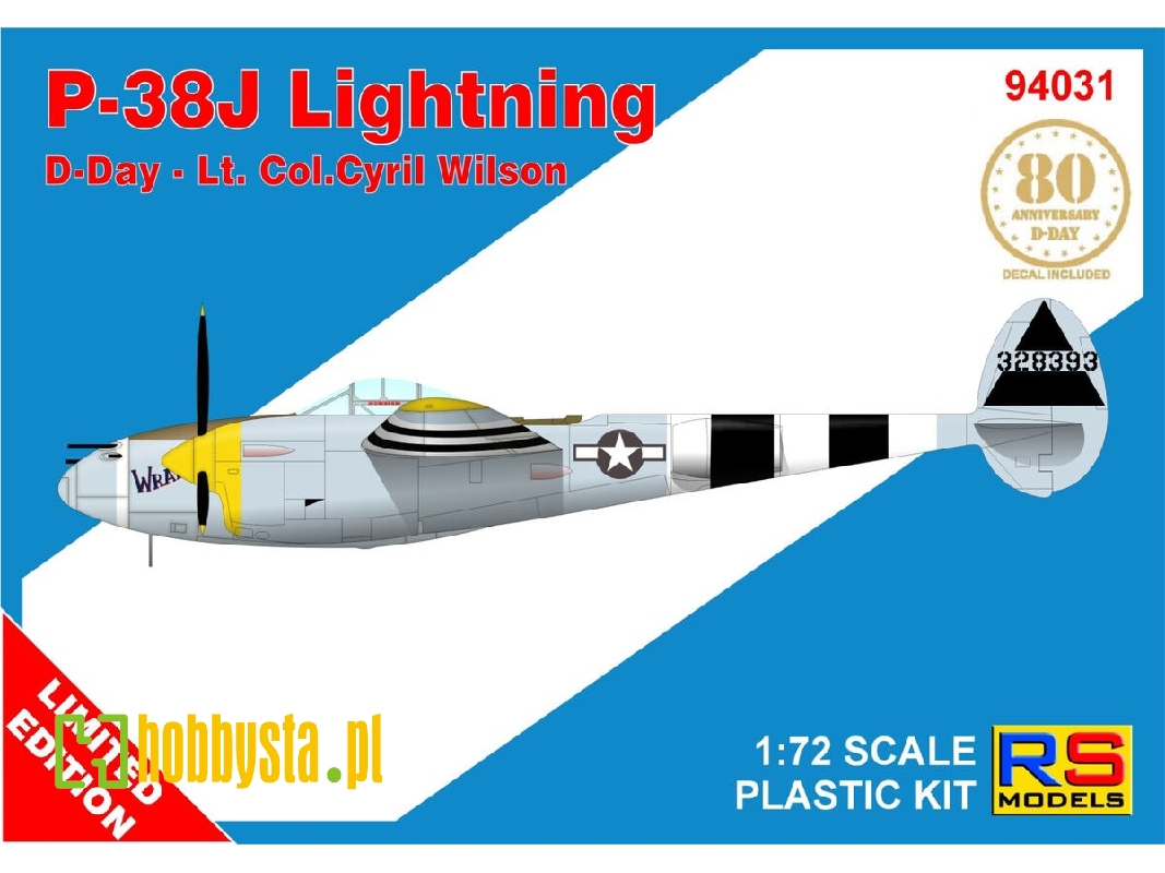 Lockheed P-38 J-15 - Lo "wrangler" (D-day Edition) - zdjęcie 1 Lockheed P-38 J-15 - Lo "wrangler" (D-day Edition) - zdjęcie 1
