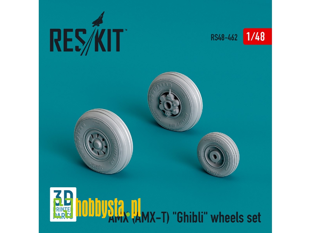 Amx (Amx-t) 'ghibli' Wheels Set (3d Printed) - zdjęcie 1 Amx (Amx-t) 'ghibli' Wheels Set (3d Printed) - zdjęcie 1