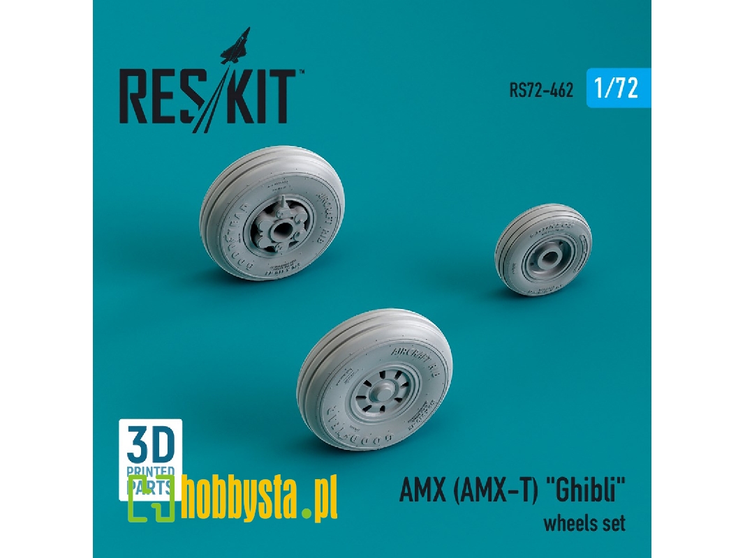 Amx (Amx-t) 'ghibli' Wheels Set (3d Printed) - zdjęcie 1 Amx (Amx-t) 'ghibli' Wheels Set (3d Printed) - zdjęcie 1