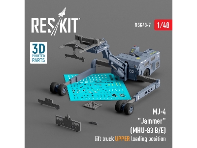 Mj-4 'jammer' (Mhu-83 B/E) Early Lift Truck Upper Loading Position (3d Printed Model Kit) - zdjęcie 1