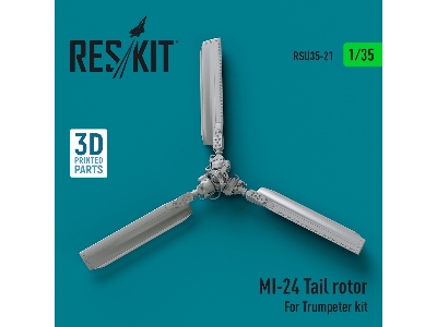 Mi-24 Tail Rotor For Trumpeter Kit (3d Printed) - zdjęcie 1