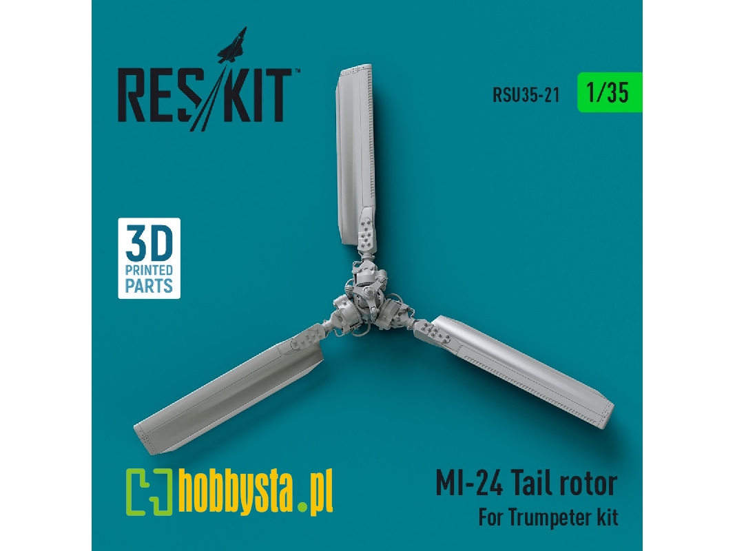 Mi-24 Tail Rotor For Trumpeter Kit (3d Printed) - zdjęcie 1