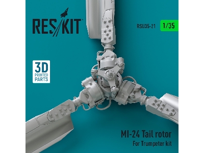 Mi-24 Tail Rotor For Trumpeter Kit (3d Printed) - zdjęcie 2