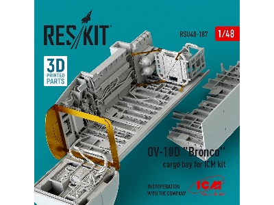 Ov-10d 'bronco' Cargo Bay For Icm Kit (3d Printed) - zdjęcie 1