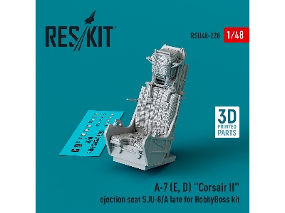 A-7 (E, D) 'corsair Ii' Ejection Seat Sju-8/A Late For Hobbyboss Kit (3d Printed) - zdjęcie 1