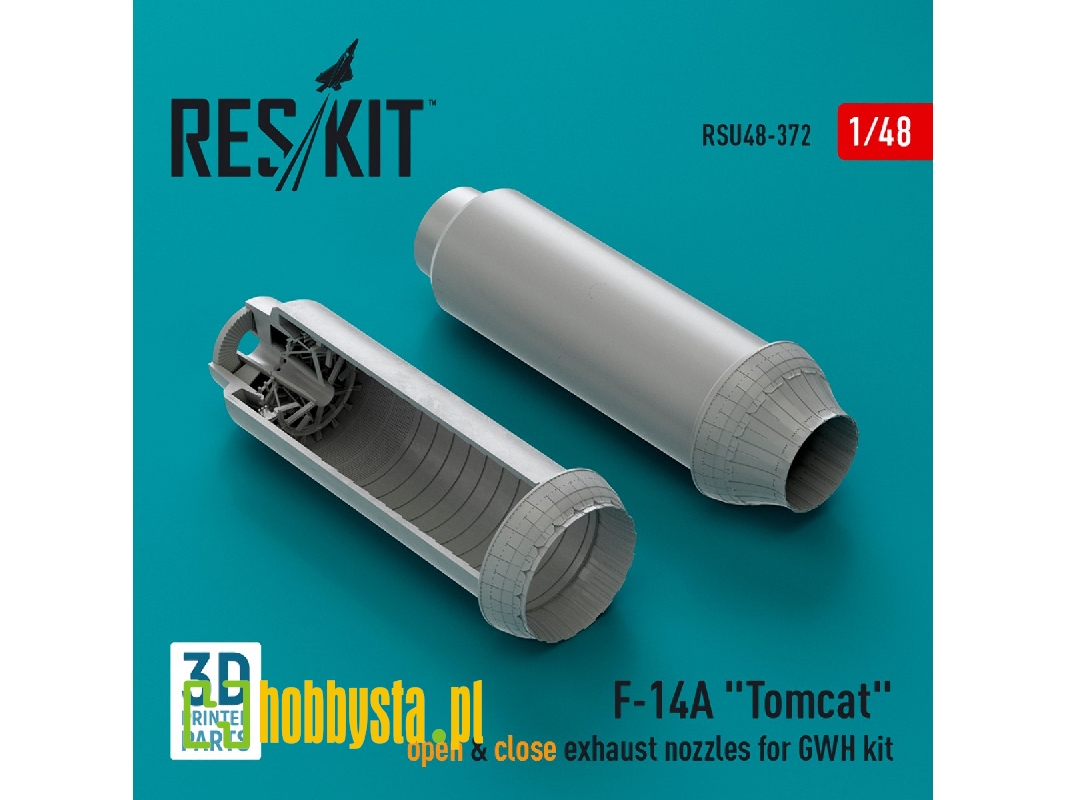 F-14a 'tomcat' Open And Close Exhaust Nozzles For Gwh Kit (3d Printed) - zdjęcie 1 F-14a 'tomcat' Open And Close Exhaust Nozzles For Gwh Kit (3d Printed) - zdjęcie 1