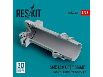 Amx (Amx-t) 'ghibli' Exhaust Nozzle For Kinetic Kit (3d Printed) - zdjęcie 1