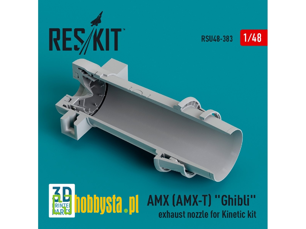 Amx (Amx-t) 'ghibli' Exhaust Nozzle For Kinetic Kit (3d Printed) - zdjęcie 1 Amx (Amx-t) 'ghibli' Exhaust Nozzle For Kinetic Kit (3d Printed) - zdjęcie 1