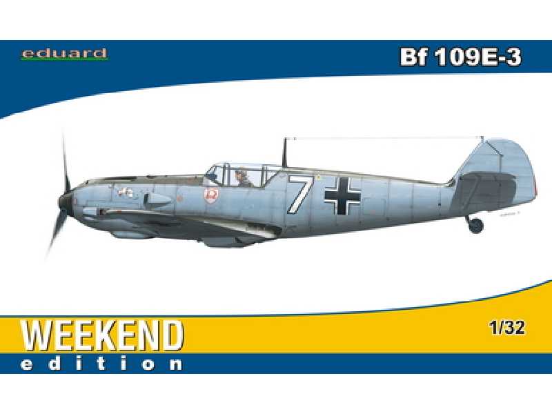 Bf 109E-3 1/32 - samolot - zdjęcie 1 Bf 109E-3 1/32 - samolot - zdjęcie 1