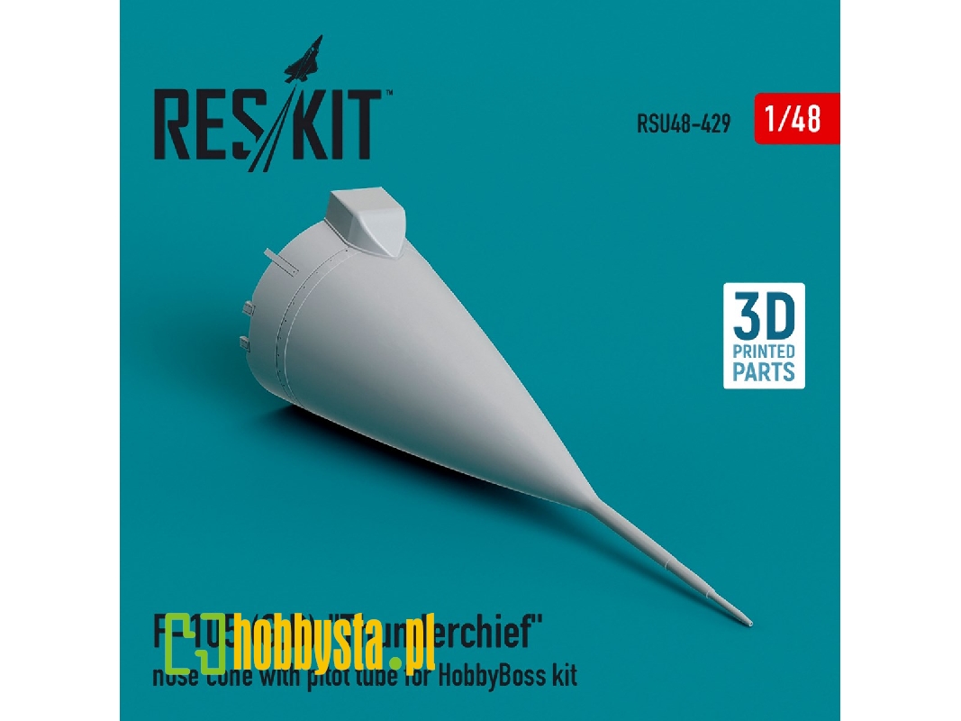 F-105 (G, D) 'thunderchief' Nose Cone With Pitot Tube For Hobbyboss Kit (3d Printed) - zdjęcie 1
