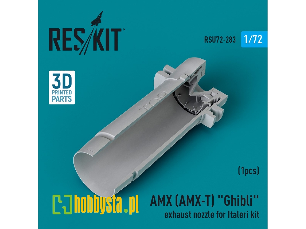 Amx (Amx-t) 'ghibli' Exhaust Nozzle For Italeri Kit (3d Printed) - zdjęcie 1 Amx (Amx-t) 'ghibli' Exhaust Nozzle For Italeri Kit (3d Printed) - zdjęcie 1
