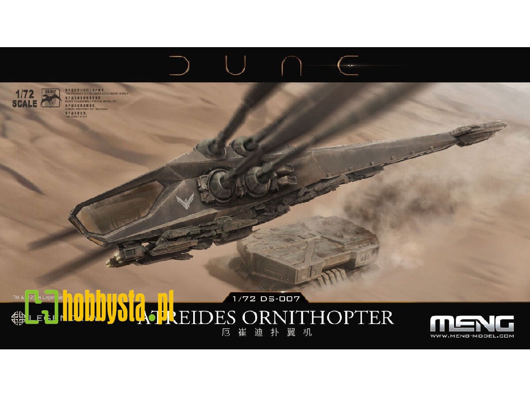 Dune Atreides Ornithopter - zdjęcie 1 Dune Atreides Ornithopter - zdjęcie 1