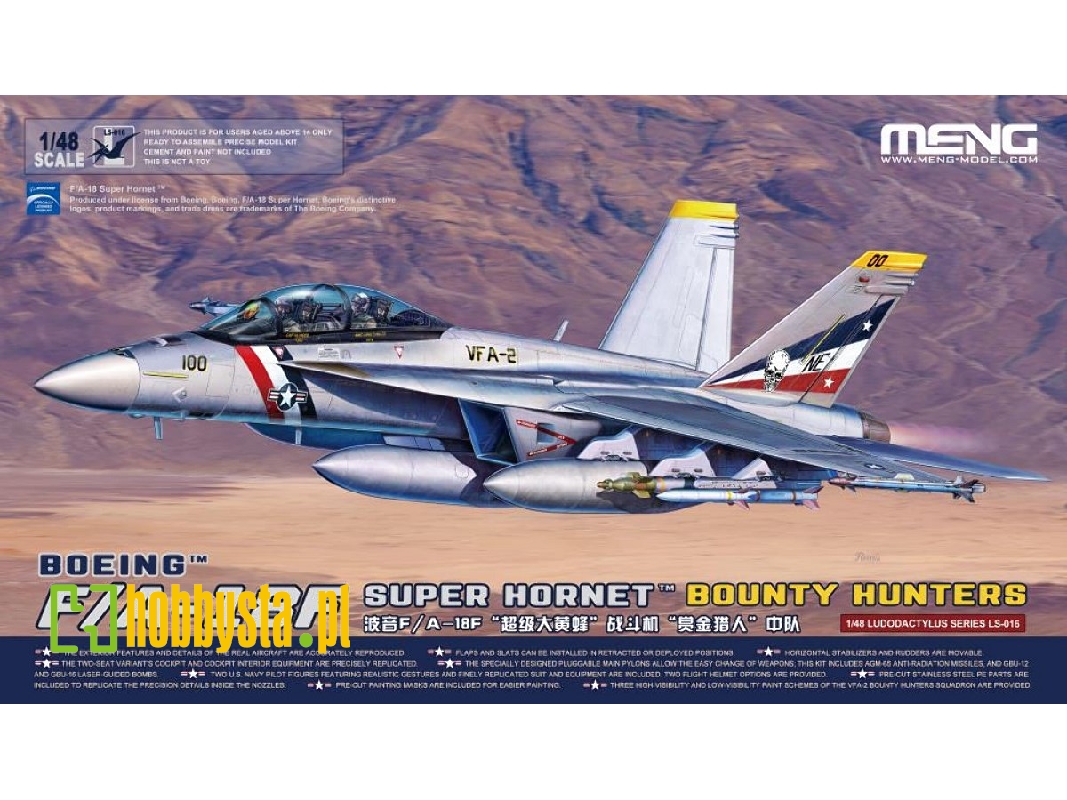 Boeing F/A-18 F Super Hornet - Bounty Hunters - zdjęcie 1 Boeing F/A-18 F Super Hornet - Bounty Hunters - zdjęcie 1