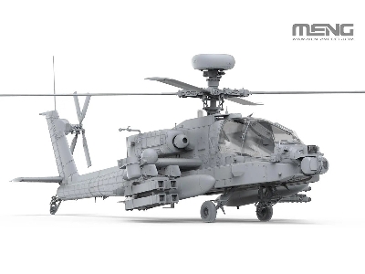 Ah-64 D Saraf - Heavy Attack Helicopter (Israeli Air Force) Special Edition (Incl. Two Resin Figures) - zdjęcie 2