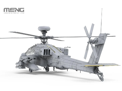 Ah-64 D Saraf - Heavy Attack Helicopter (Israeli Air Force) Special Edition (Incl. Two Resin Figures) - zdjęcie 3