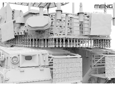 Merkava Mk.4m With Roof-mounted Slat Armor (Israel Main Battle Tank) - zdjęcie 4