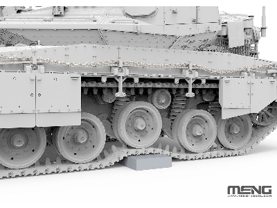 Merkava Mk.4m With Roof-mounted Slat Armor (Israel Main Battle Tank) - zdjęcie 10