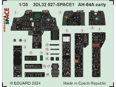 AH-64A early SPACE 1/35 - TRUMPETER - zdjęcie 2