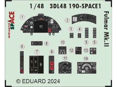 Fulmar Mk. II SPACE 1/48 - TRUMPETER - zdjęcie 2