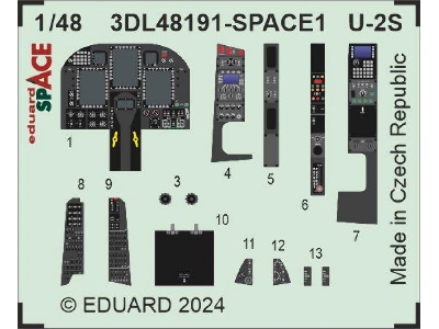 U-2S SPACE 1/48 - HOBBY BOSS - zdjęcie 2