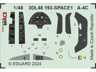 A-4C SPACE 1/48 - HOBBY 2000 - zdjęcie 2