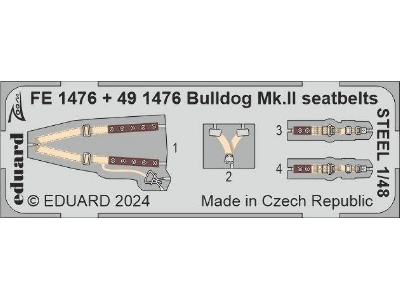 Bulldog Mk. II 1/48 - AIRFIX - zdjęcie 1
