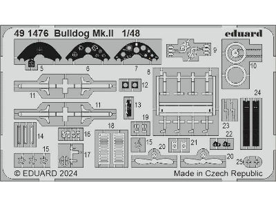 Bulldog Mk. II 1/48 - AIRFIX - zdjęcie 2