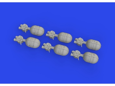 WWII USAAF oxygen cylinder A-4 PRINT 1/32 - zdjęcie 3