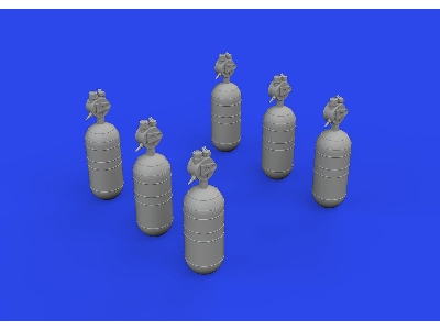 WWII USAAF oxygen cylinder A-6 PRINT 1/32 - zdjęcie 1