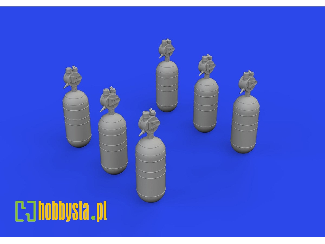 WWII USAAF oxygen cylinder A-6 PRINT 1/32 - zdjęcie 1 WWII USAAF oxygen cylinder A-6 PRINT 1/32 - zdjęcie 1