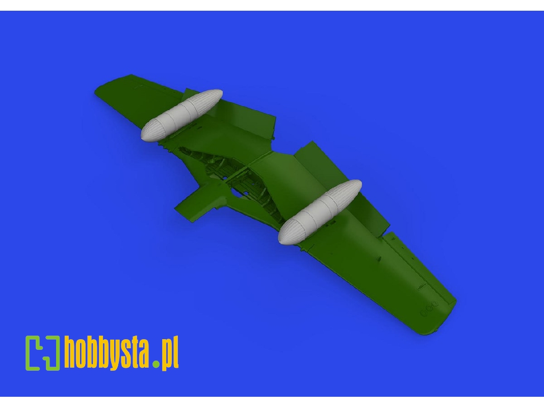 P-51D 108gal paper drop tanks PRINT 1/72 - EDUARD - zdjęcie 1 P-51D 108gal paper drop tanks PRINT 1/72 - EDUARD - zdjęcie 1