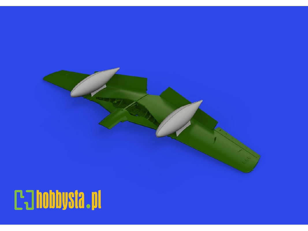 P-51D 165gal fuel tanks PRINT 1/72 - EDUARD - zdjęcie 1 P-51D 165gal fuel tanks PRINT 1/72 - EDUARD - zdjęcie 1