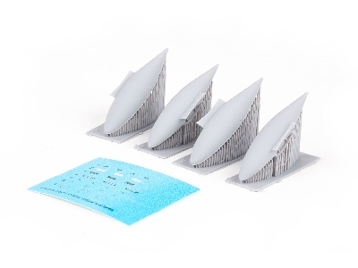P-51D 165gal fuel tanks PRINT 1/72 - EDUARD - zdjęcie 3