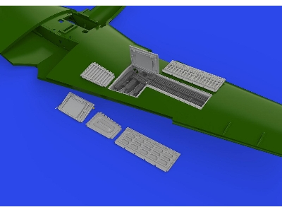 P-51D gun bays PRINT 1/72 - EDUARD - zdjęcie 1