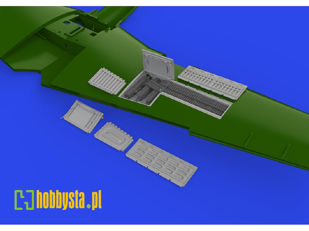 P-51D gun bays PRINT 1/72 - EDUARD - zdjęcie 1 P-51D gun bays PRINT 1/72 - EDUARD - zdjęcie 1