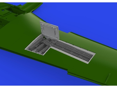 P-51D gun bays PRINT 1/72 - EDUARD - zdjęcie 2