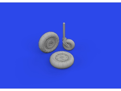 Bf 109G-10 wheels 1/72 - EDUARD - zdjęcie 1