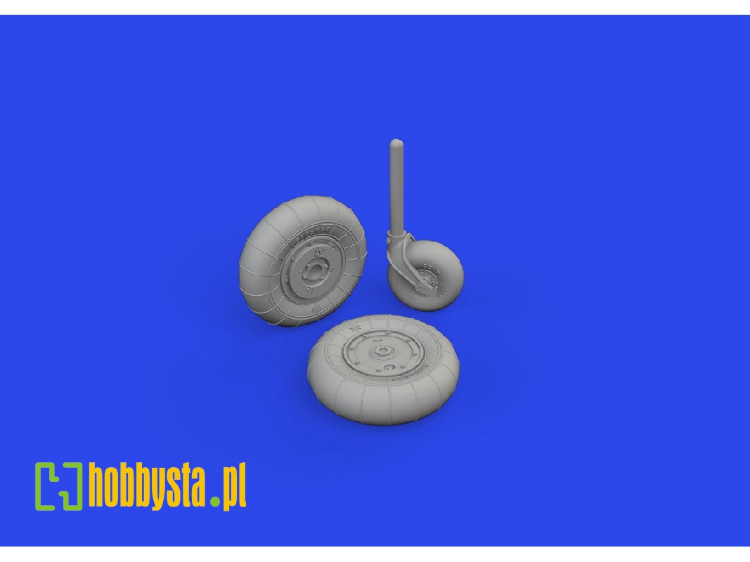 Bf 109G-10 wheels 1/72 - EDUARD - zdjęcie 1 Bf 109G-10 wheels 1/72 - EDUARD - zdjęcie 1