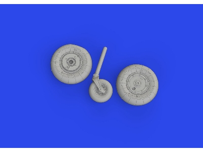 Bf 109G-10 wheels 1/72 - EDUARD - zdjęcie 2
